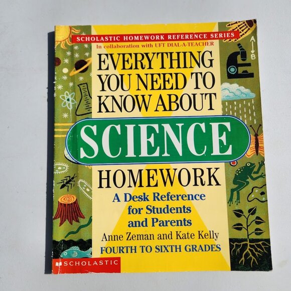 Everything You Need To Know About Science Homework Paperback Book School Supplie - Picture 1 of 16